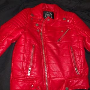 Red Kids Michael Jackson Jacket